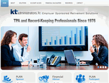 Tablet Screenshot of ktadministrators.com